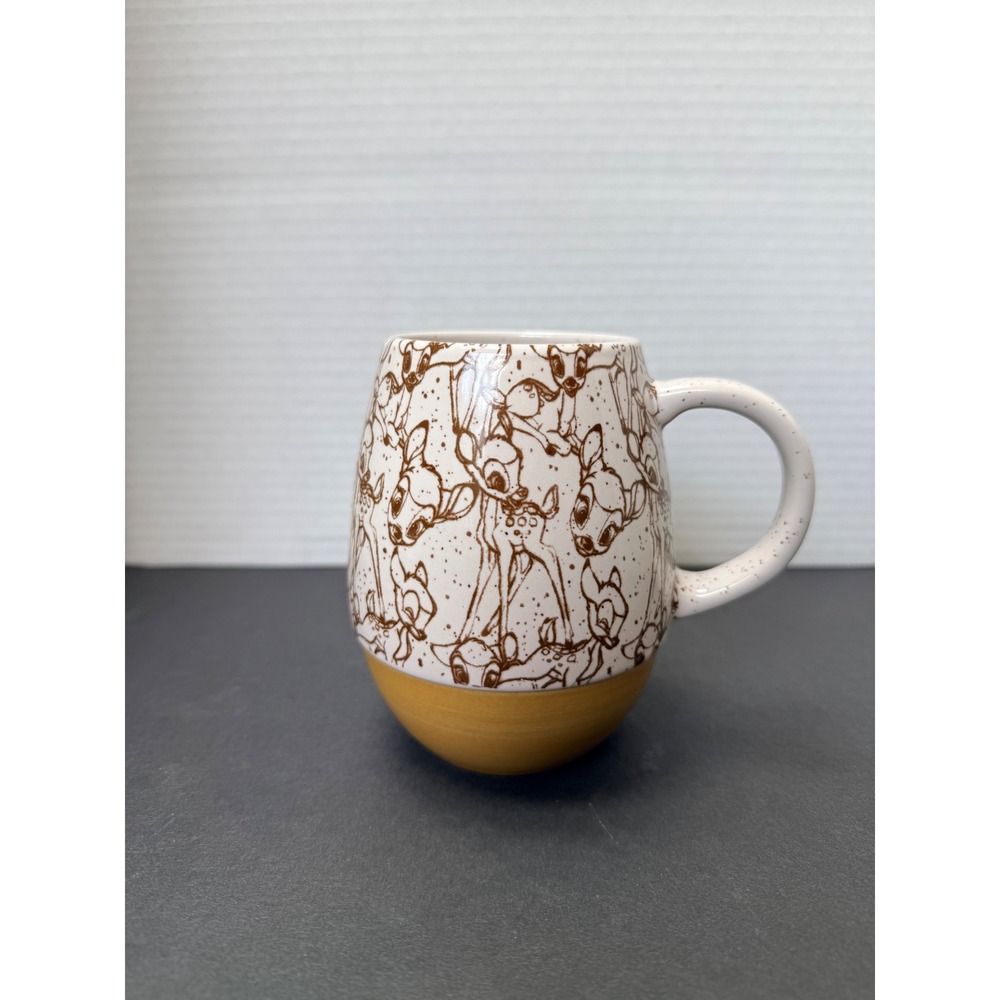 Disney Bambi Sketch Stoneware Mug Cream Yellow 15oz FAC-014182-22110